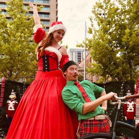 Mrs Claus & Top Shelf Elf