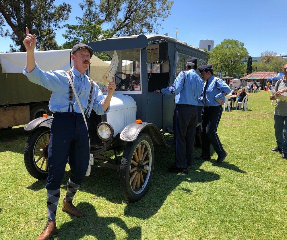 Vintage Newspaper Boys!