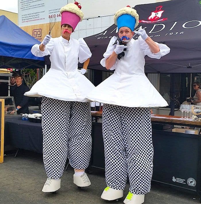 Comedy Stilt Chefs