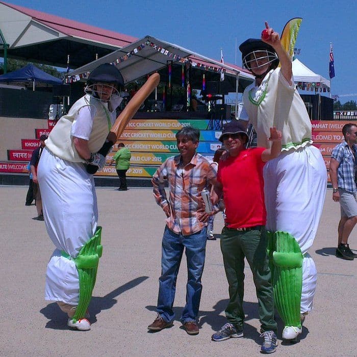 Stilt Cricketers