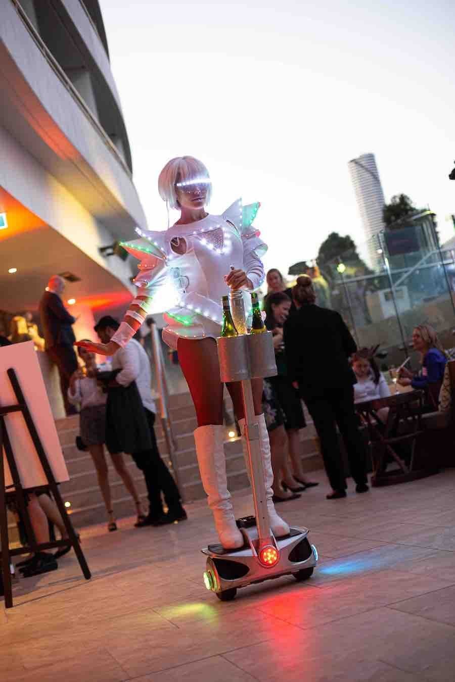 Futuristic Stilts or Scooter
