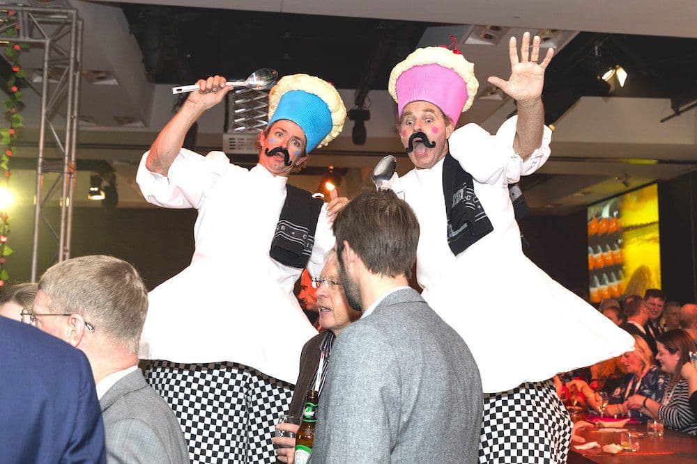 Comedy Stilt Chefs