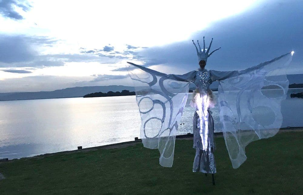 Golden Blossoms & Silver Butterflies – Stilts