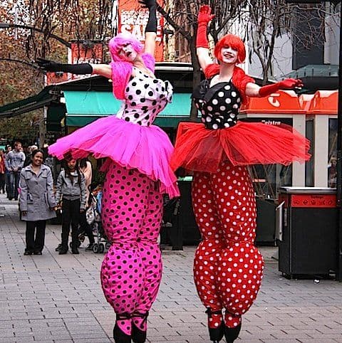 Stilt Ballerinas