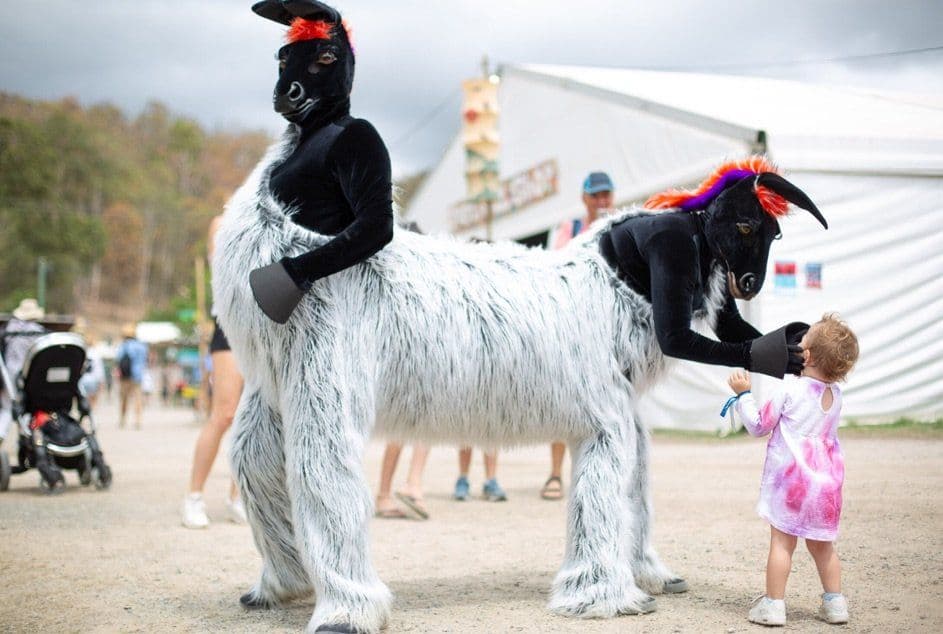 Comedy 2 Headed Horse