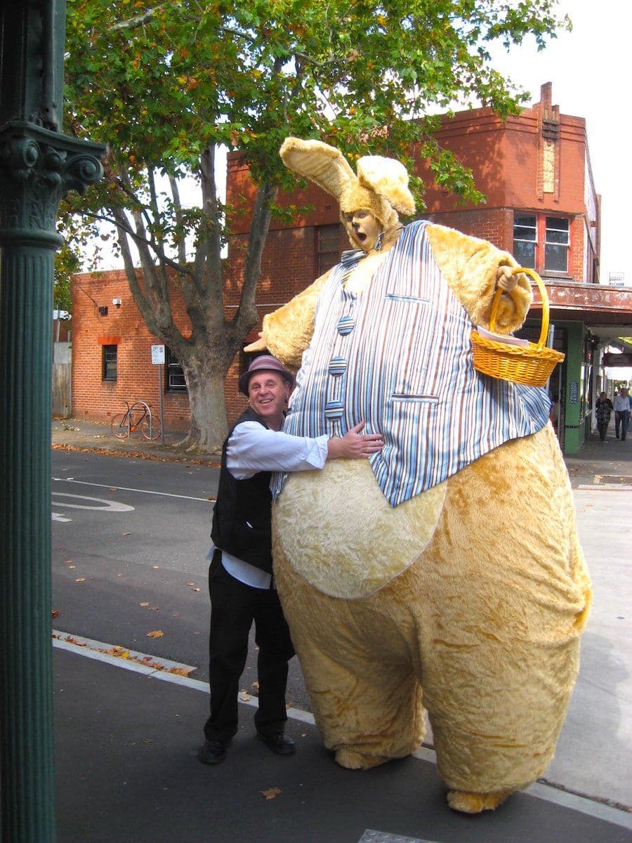 Giant Easter Bunny