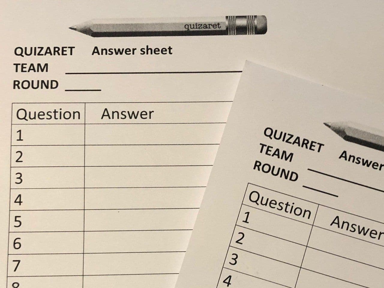 Quiz & Cabaret Show!