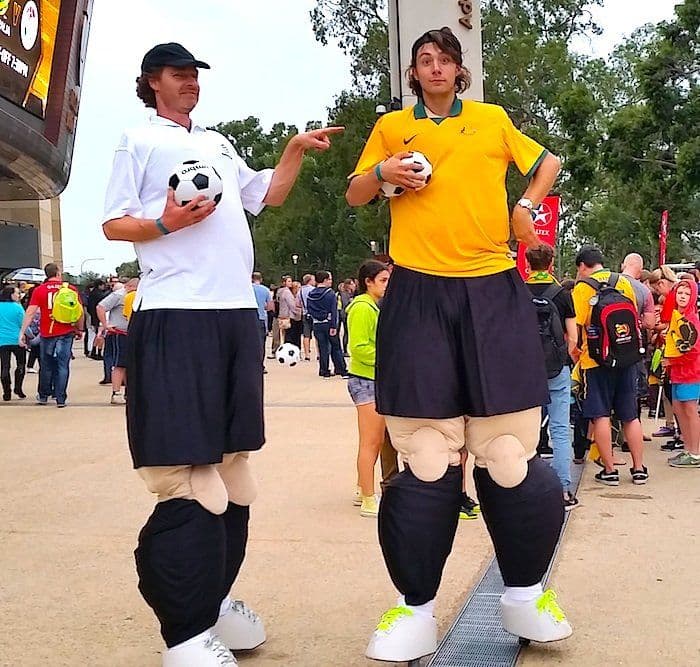 Stilt Footballers All Codes