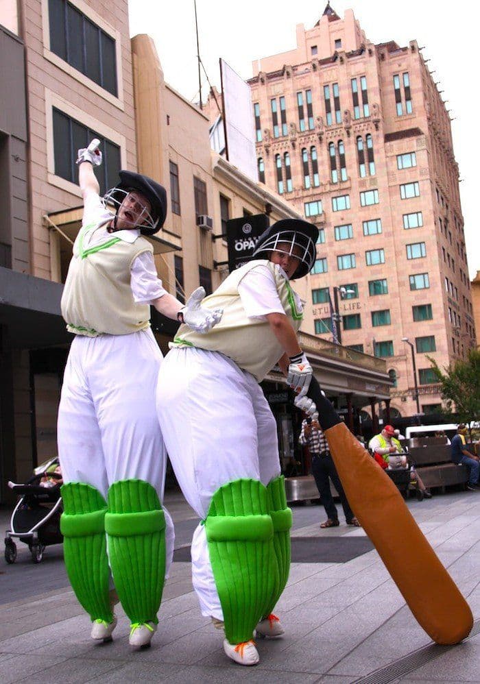 Stilt Cricketers