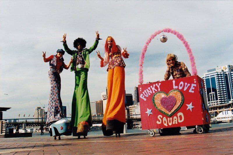 Funky Squad stilts