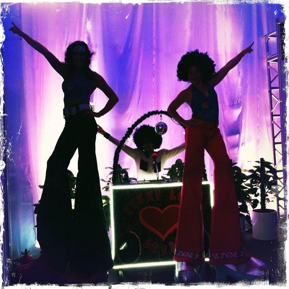 Funky Squad stilts