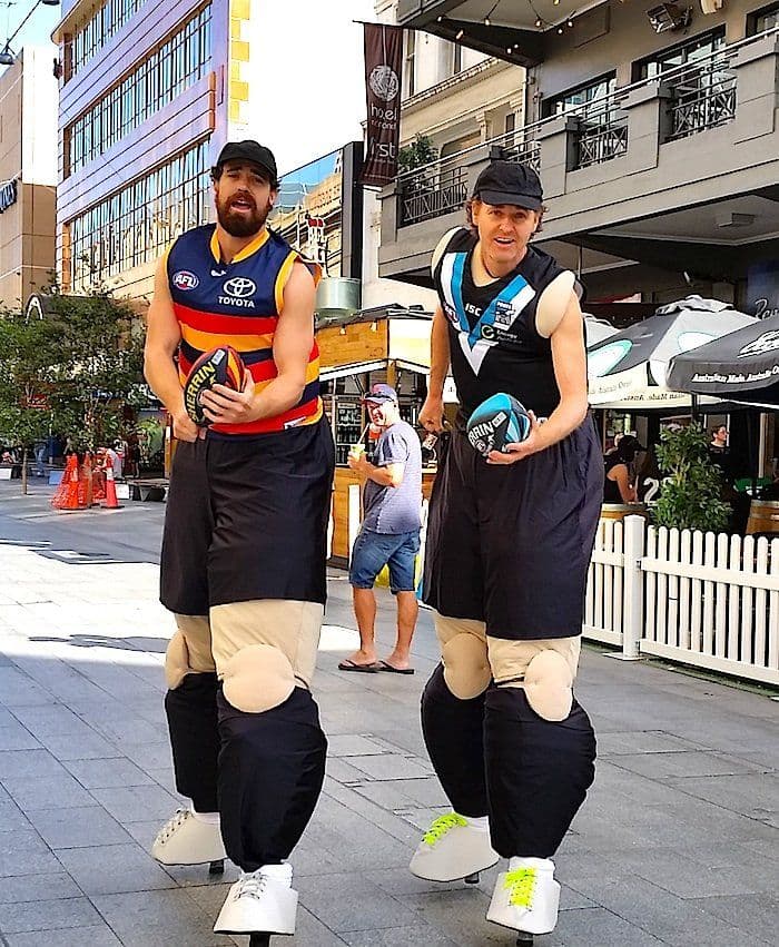 Stilt Footballers All Codes
