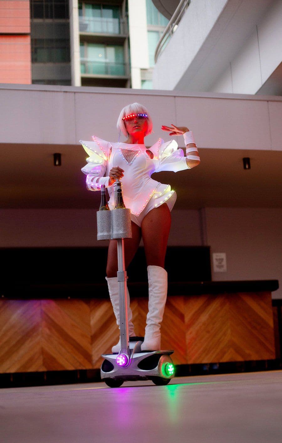Futuristic Stilts or Scooter