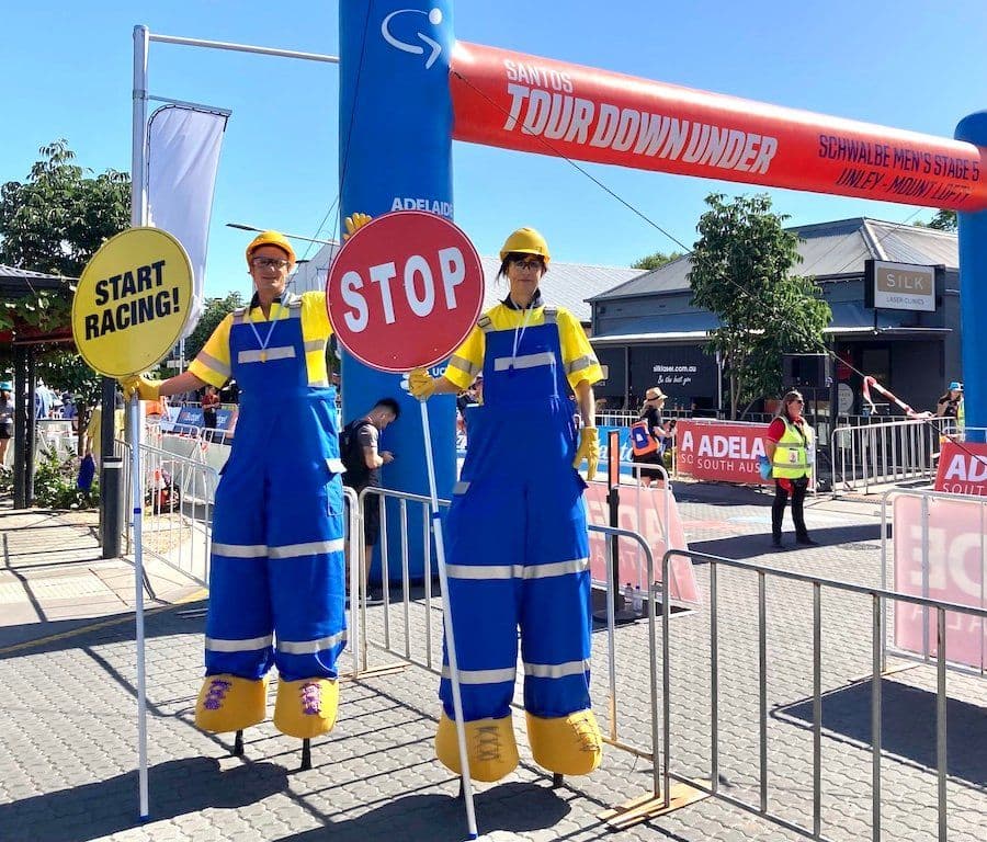 Stilt Traffic Controllers