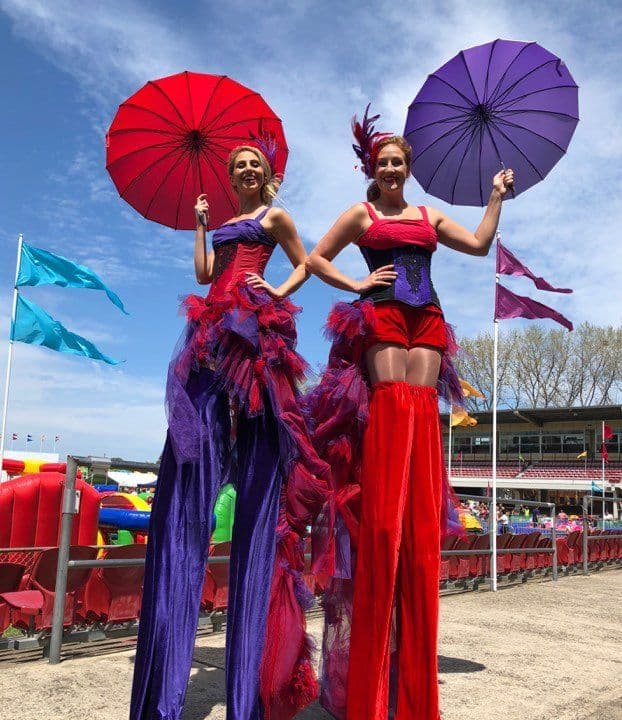 Vintage Circus Stilts