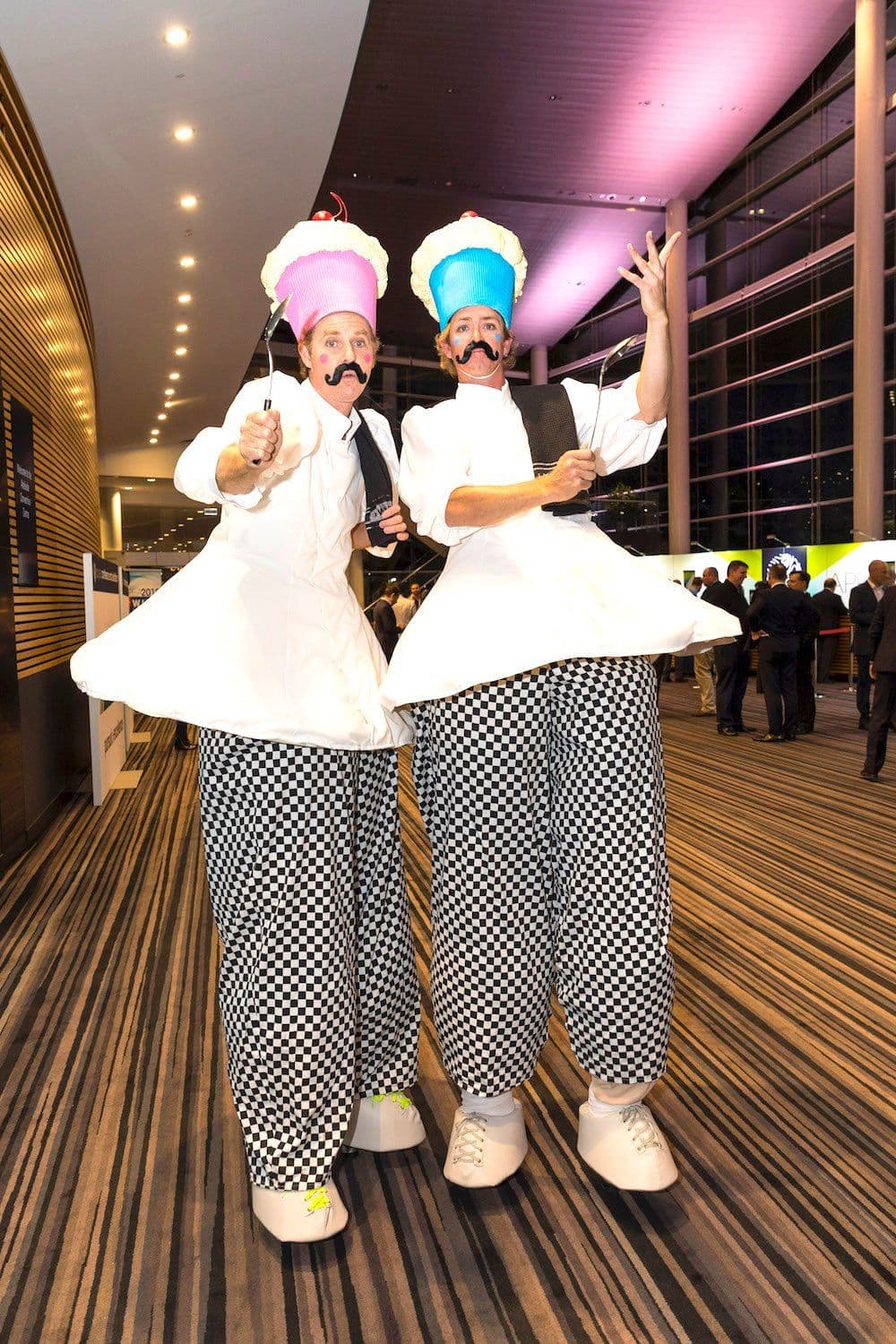 Comedy Stilt Chefs