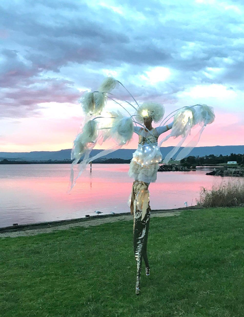 Golden Blossoms & Silver Butterflies – Stilts