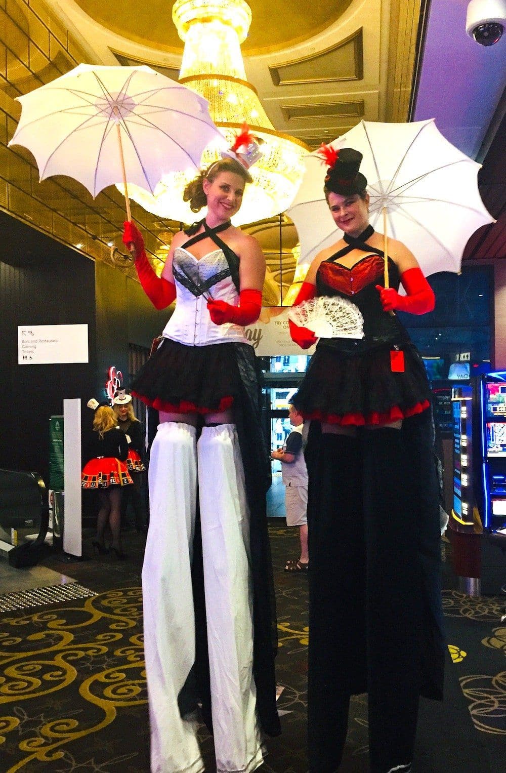 Vintage Circus Stilts