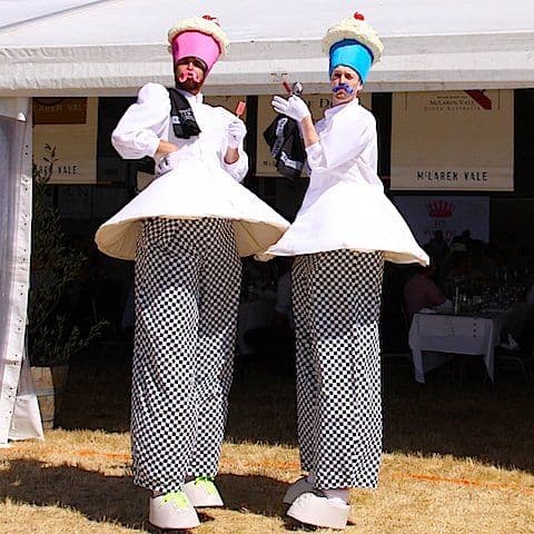 Comedy Stilt Chefs