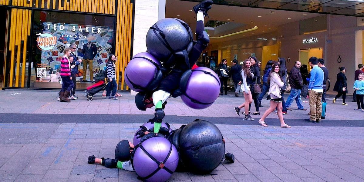 Acrobatic Bouncers