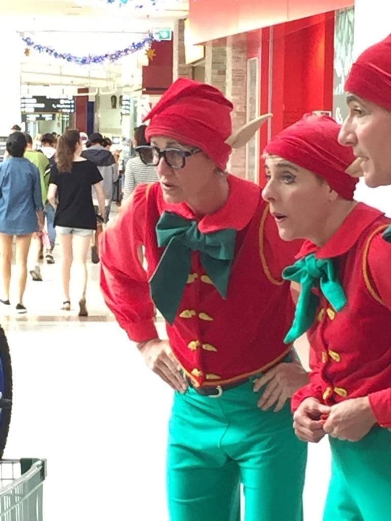 Acrobatic Christmas Elves