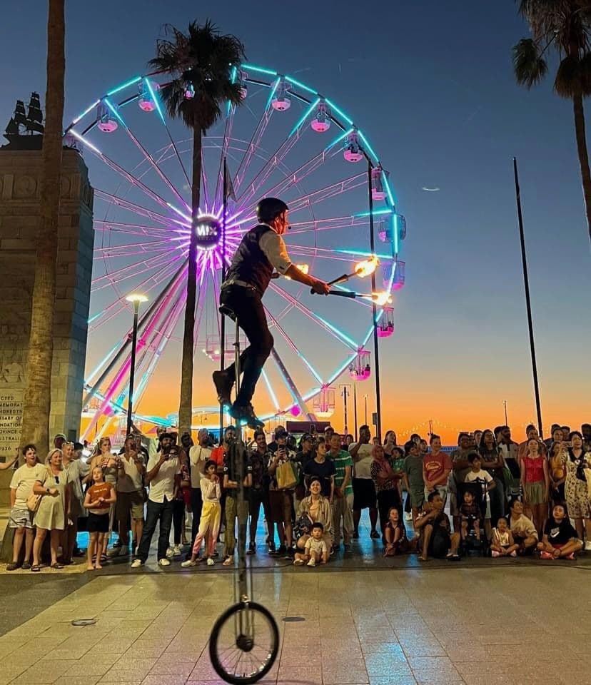 Stuntman Jim – juggling, unicycle & more!