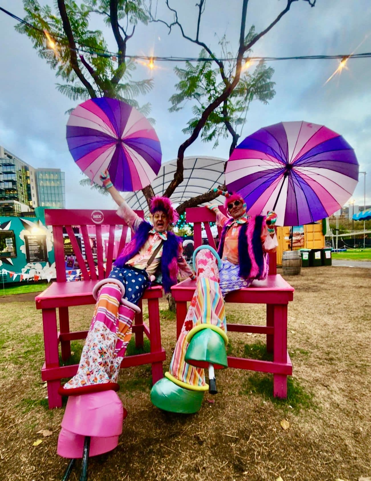 Stilt Funkies at Fools Paradise 2025