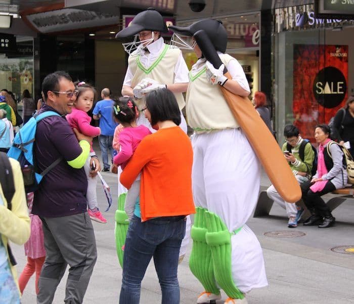 Stilt Cricketers