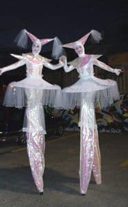 Themed Stiltwalkers