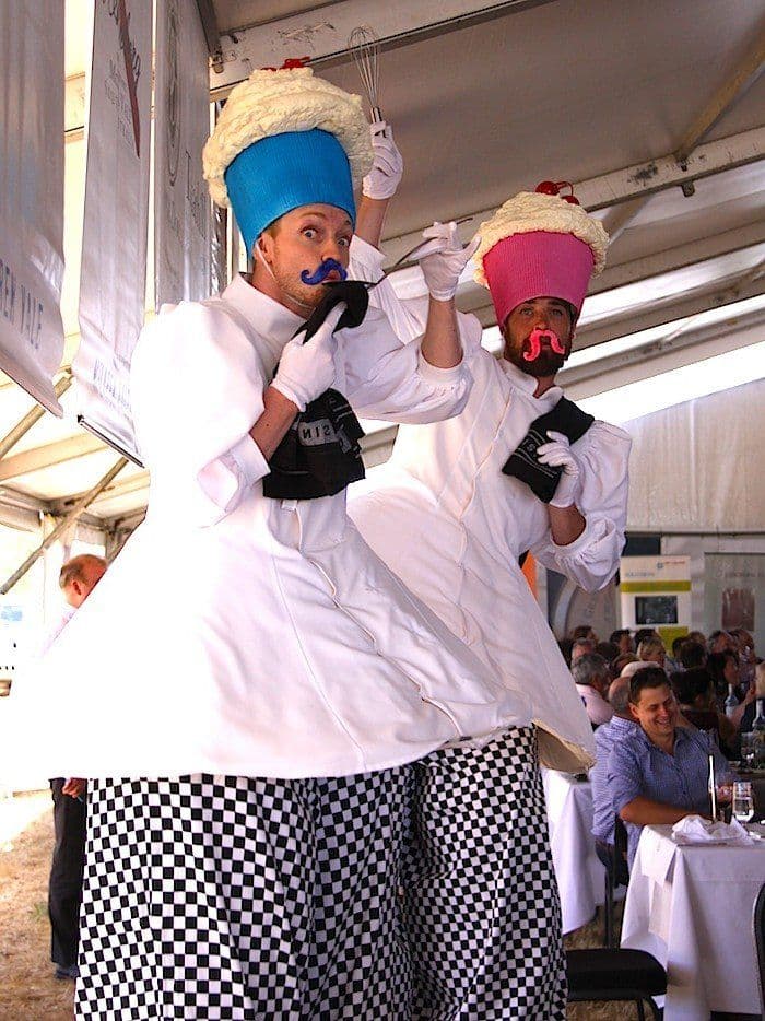 Comedy Stilt Chefs