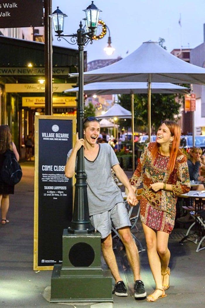 Speaking Lampposts