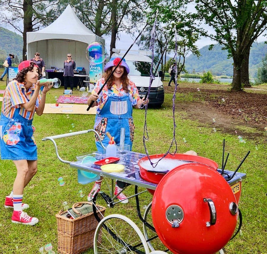 Roving Bubbles – Bubble BBQ!