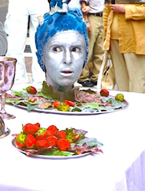 Head on Platter