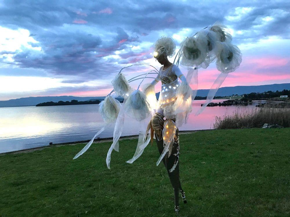 Golden Blossoms & Silver Butterflies – Stilts