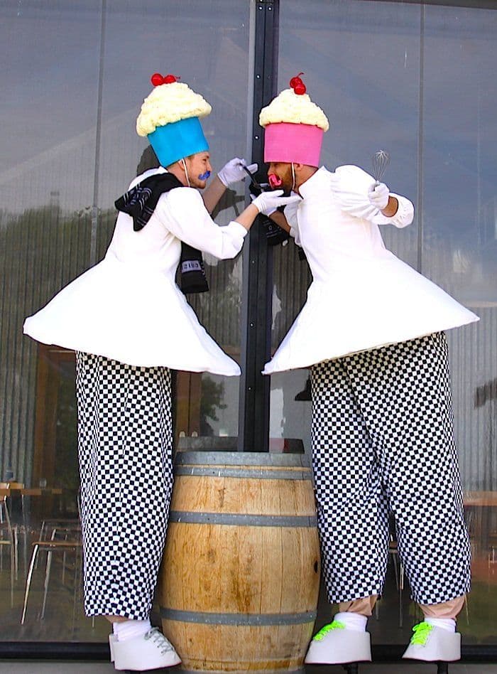 Comedy Stilt Chefs