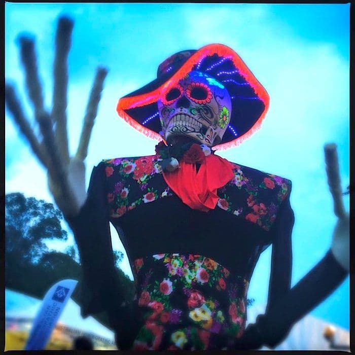 Giant Day of the Dead Puppets