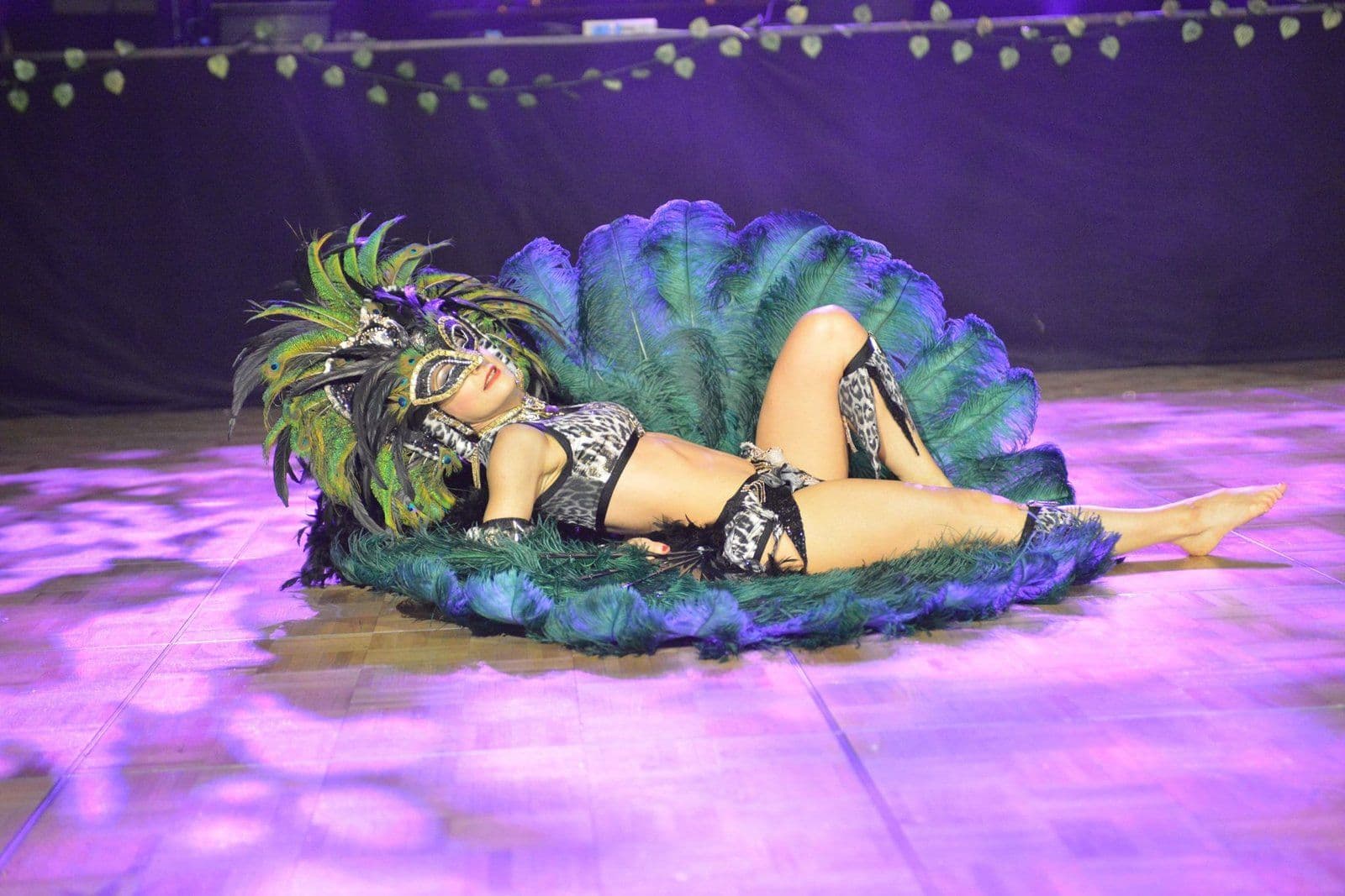Vintage Burlesque & Snake