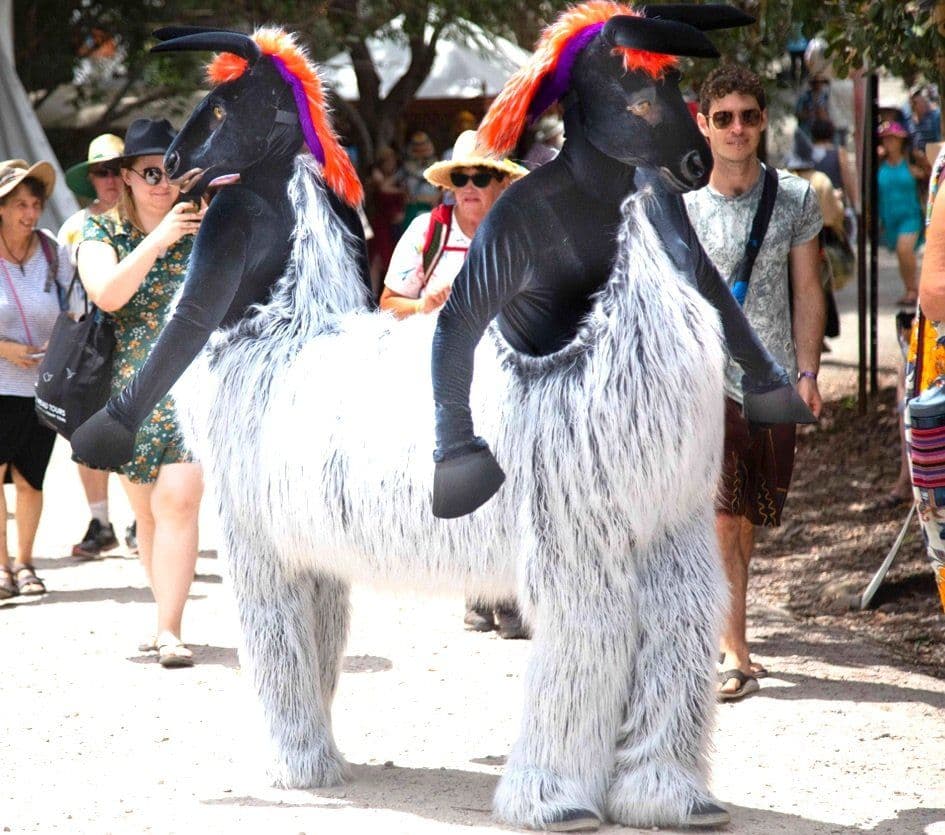 Comedy 2 Headed Horse