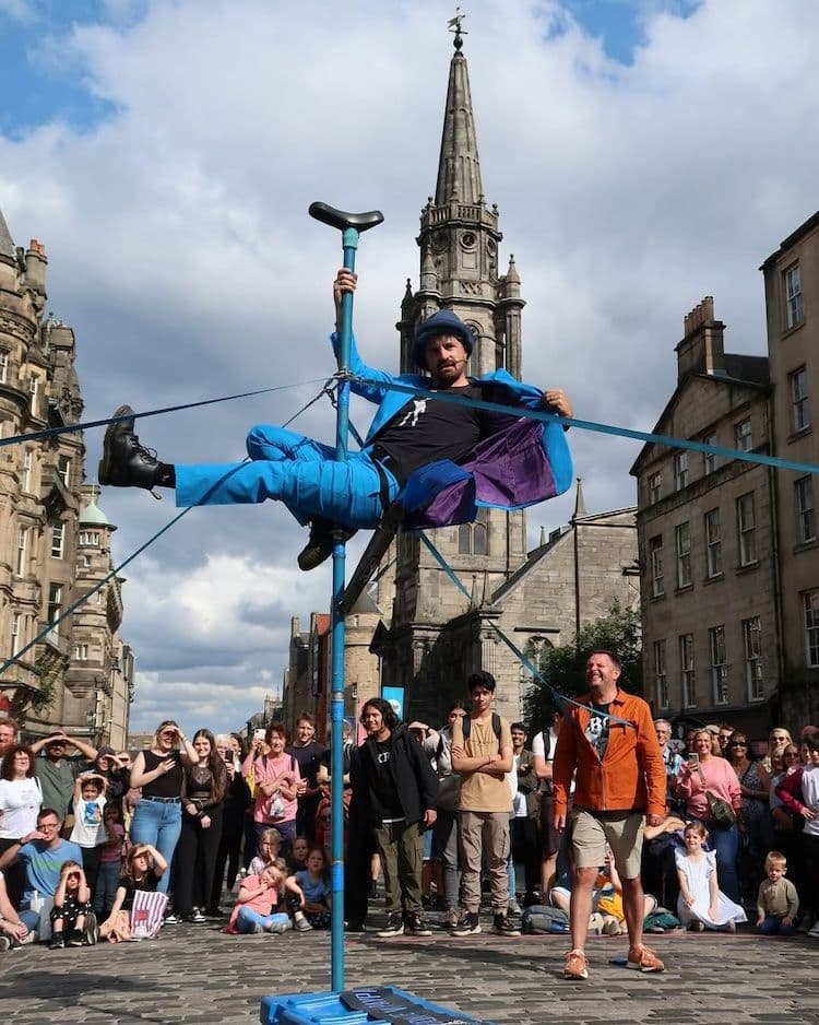 Big Blue Pole Show