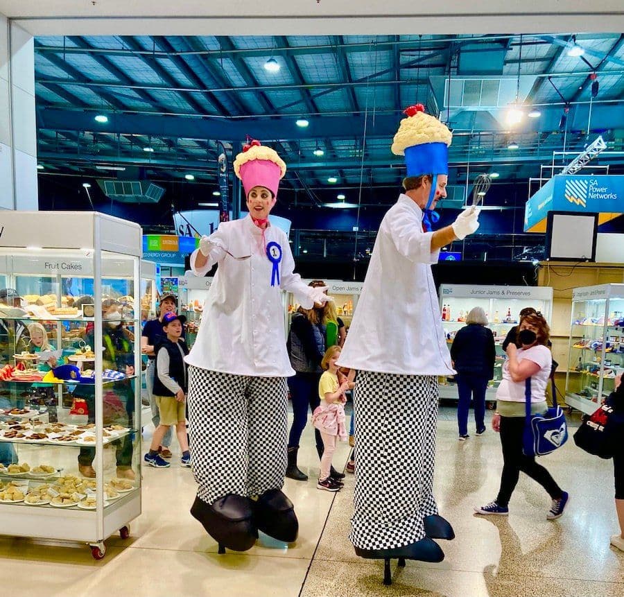 Comedy Stilt Chefs