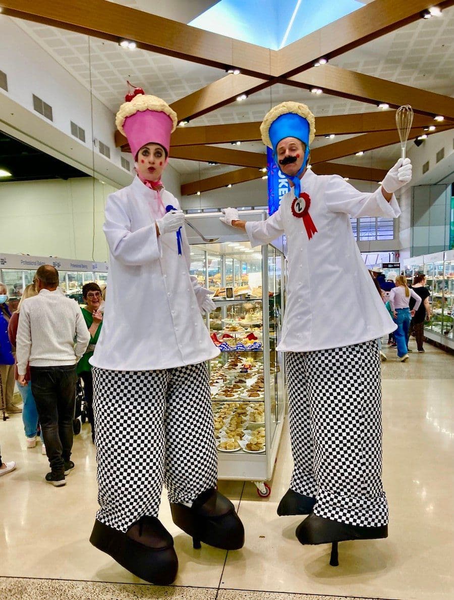 Comedy Stilt Chefs