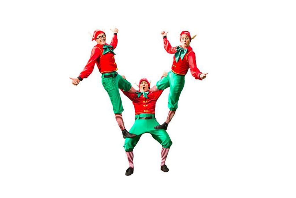 Acrobatic Christmas Elves