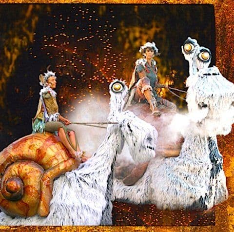Giant Snail Puppets