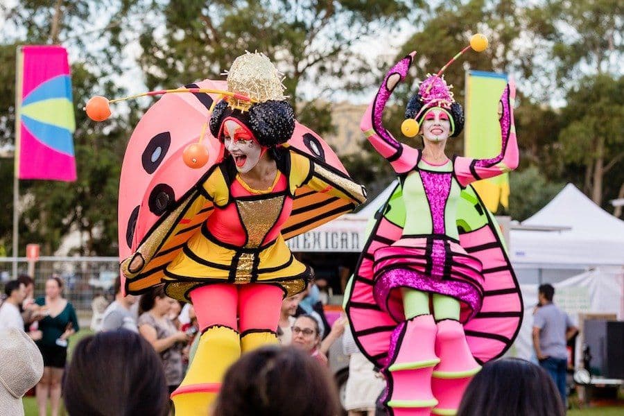 Stilt Lady Bugs, Rose & Garden Show, Melbourne