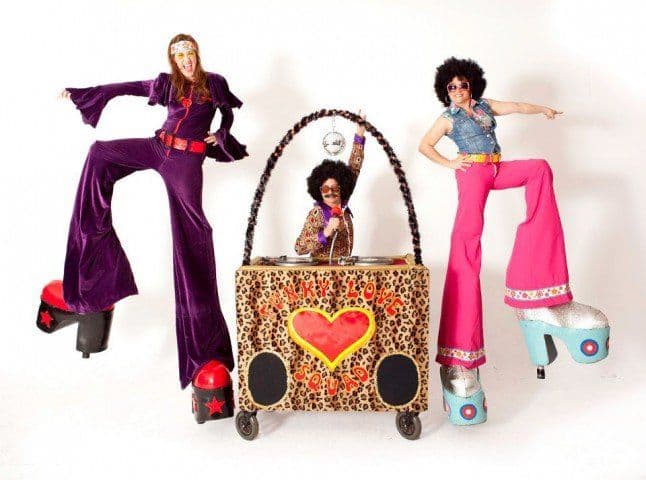 Funky Squad stilts