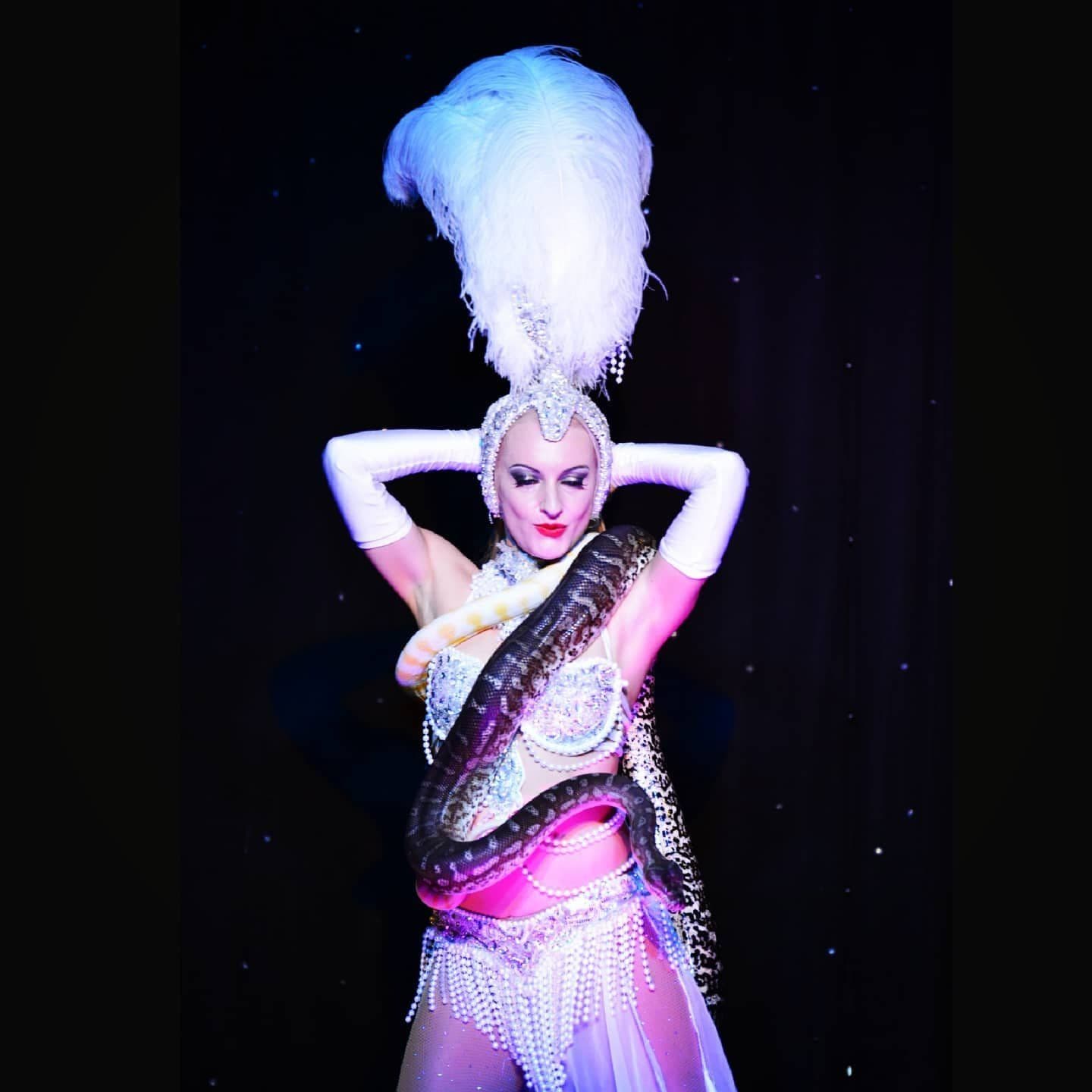 Vintage Burlesque & Snake