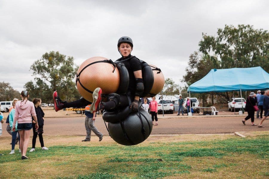 Acrobatic Bouncers