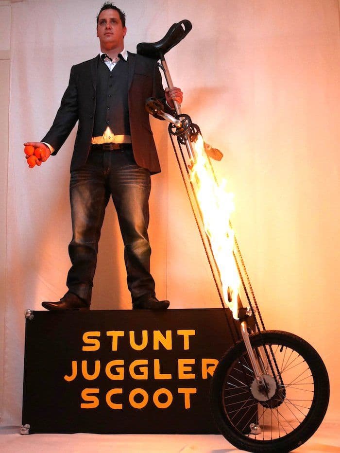 Stunt Juggler & Unicyclist
