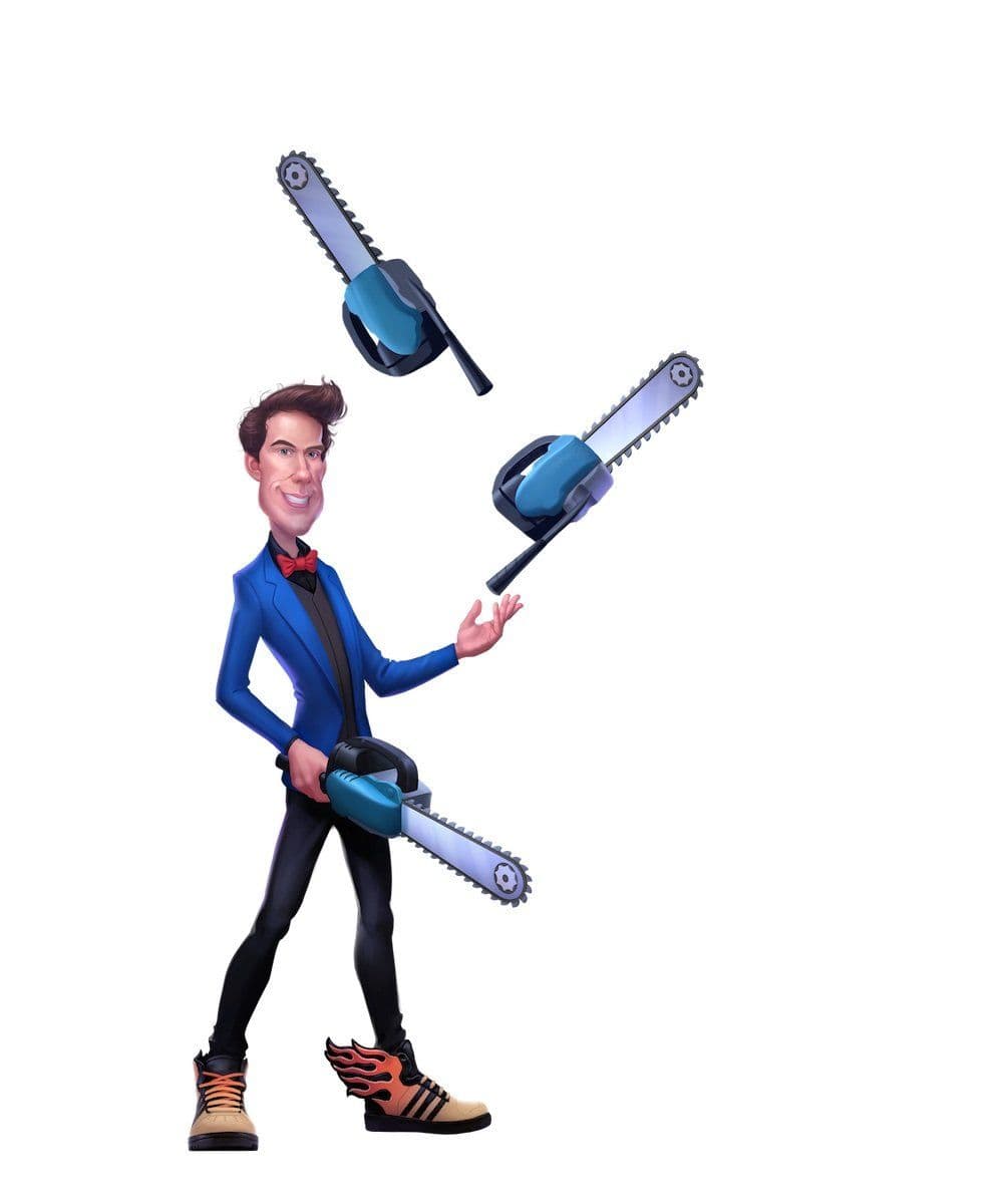 Stunt Juggler, Circus, Magic, Balloons