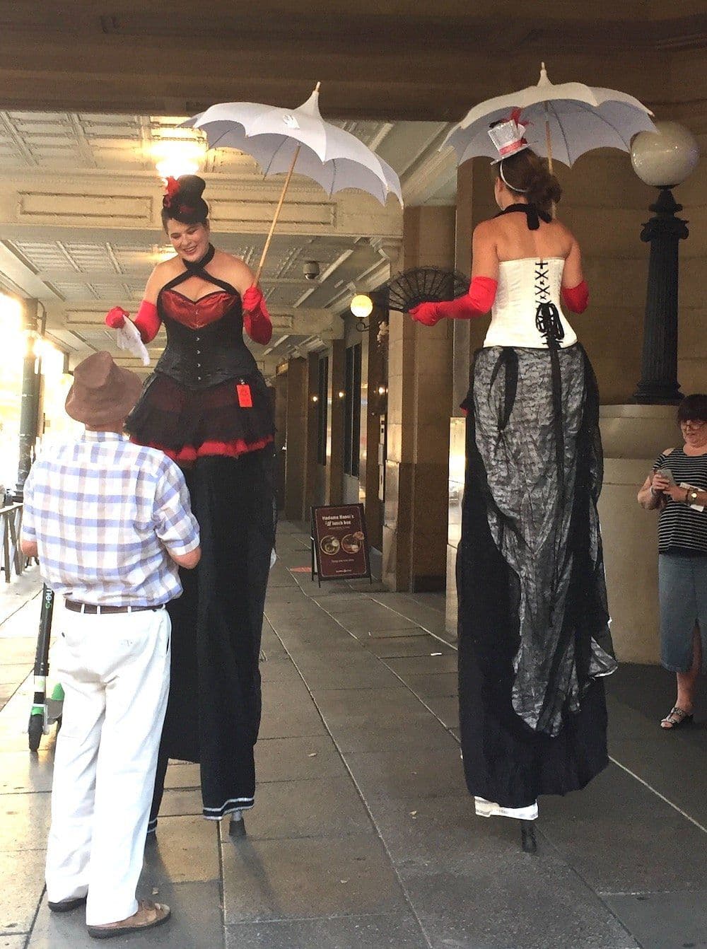 Vintage Circus Stilts